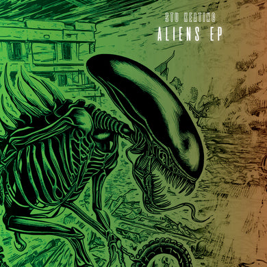 Stu Keating -  Aliens EP - Kniteforce - 12
