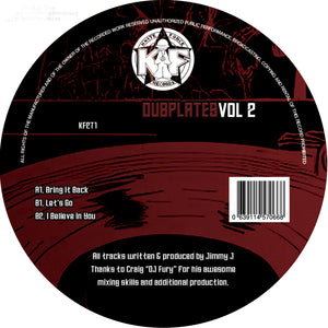 Jimmy J - Dubplates Vol. 2 - Kniteforce - . Bring It Back/ Let’s Go - KF271  - 12" Vinyl