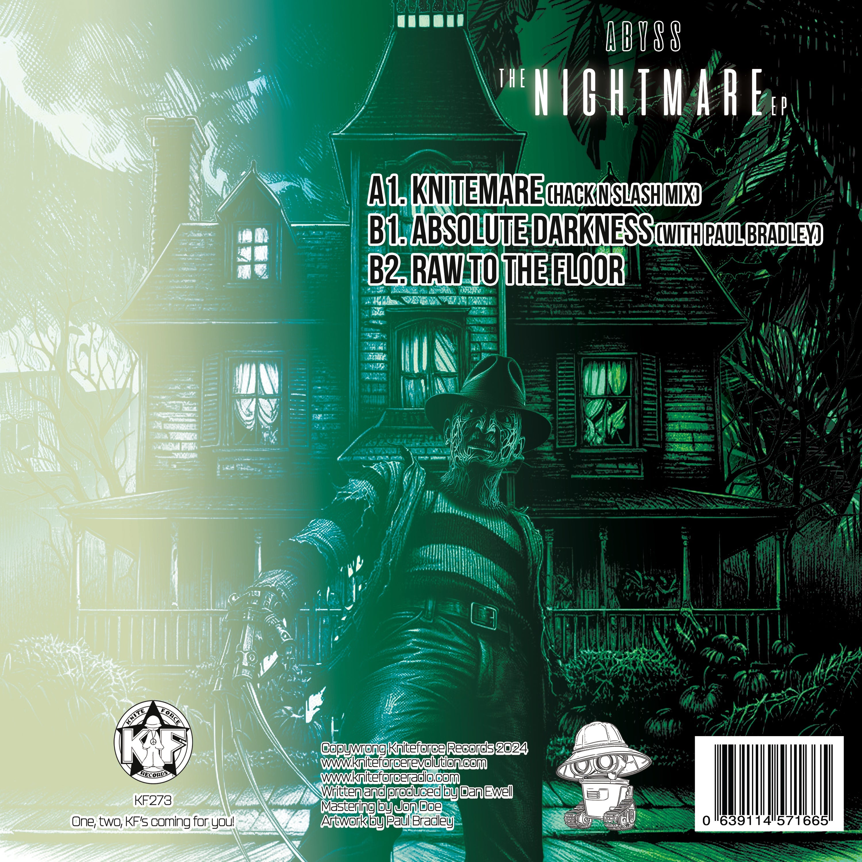 Kniteforce Records - Abyss - The Nightmare EP - KF273 - 12" Vinyl