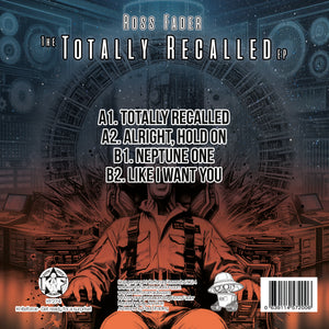 Ross Fader - Kniteforce Records - The Totally Recalled EP - KF274SE - 12" Split pink and blue splatter Vinyl - Breakbeat Hardcore / Jungle