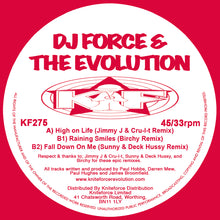 Load image into Gallery viewer, DJ Force &amp; The Evolution - Remixes EP - Kniteforce Records - KF275 - Old Skool - 12&quot; Black Vinyl