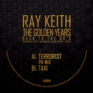 Ray Keith - Terrorist PA Mix / Taxi EP - Kniteforce - KF279AB - 12" Black Vinyl