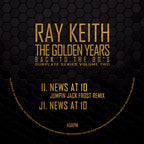 Ray Keith - News At 10 EP - Kniteforce Records - KF279IJSE - 12" Yellow and Black Smash Colour Vinyl