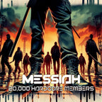 Messiah - Kniteforce Records - 20,000 Hardcore Members EP - KF280AB - 12" Vinyl - Old Skool