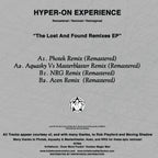 Hyper-On Experience - The Lost And Found Remixes EP - Kniteforce Records - KF284 - 12" Black Vinyl