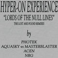 Hyper-On Experience - The Lost And Found Remixes EP - Kniteforce Records - KF284 - 12" Black Vinyl