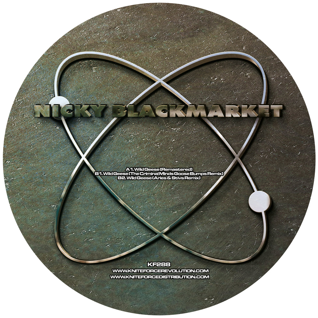 Nicky Blackmarket - Wild Geese EP - Kniteforce Records - KF288 - 12" PICTURE DISC