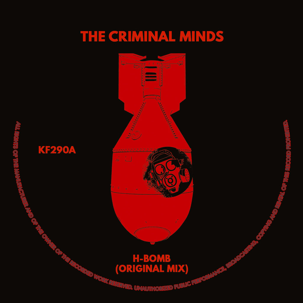 The Criminal Minds - H-Bomb EP - Kniteforce Records - KF290 - 10" Vinyl