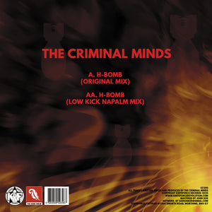The Criminal Minds - H-Bomb EP - Kniteforce Records - KF290 - 10" Vinyl