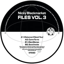 Load image into Gallery viewer, Nicky Blackmarket - Files Volume Three EP - Kniteforce Records - KF293 - 12&quot; Coloured Vinyl