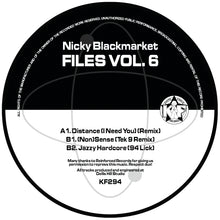 Load image into Gallery viewer, Nicky Blackmarket - Files Volume Six EP - Kniteforce Records - KF294 - 12&quot; Coloured Vinyl
