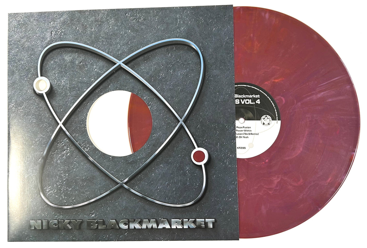 Nicky Blackmarket - Files Volume Four EP - Kniteforce Records - KF295 - Old Skool - 12" Random Marble Colour Vinyl