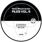 Nicky Blackmarket -  Files Volume Five EP - Kniteforce Records - KF296 - 12" Coloured Vinyl
