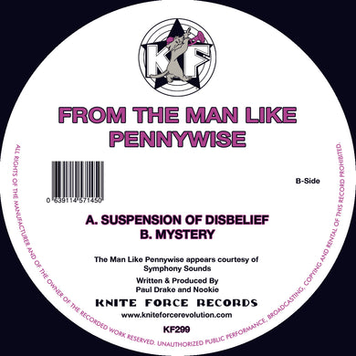 From The Man Like Pennywise - Suspension Of Disbelief EP - Kniteforce - KF299 - 12