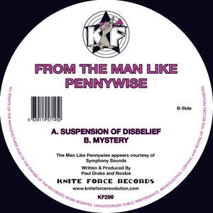 From The Man Like Pennywise - Suspension Of Disbelief EP - Kniteforce - KF299 - 12" Vinyl
