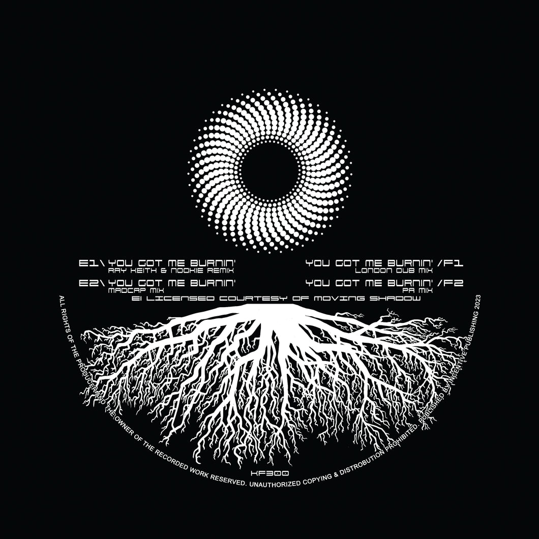 Cloud Nine - You Got Me Burnin' EP - Kniteforce Records - KF300EF - 12