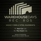 Micky Finn & Vital Elements - Warehouse Days LP - Kniteforce Records - KF307 - 3 x 12" Vinyl, in special edition plastic slipcase sleeve