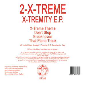2-X-Treme - X-Tremity EP - Kniteforce Records - KF309 - That Piano Track - 12" Vinyl