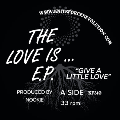 Nookie - The Love Is...EP - Give A Little Love - Kniteforce Records - 12