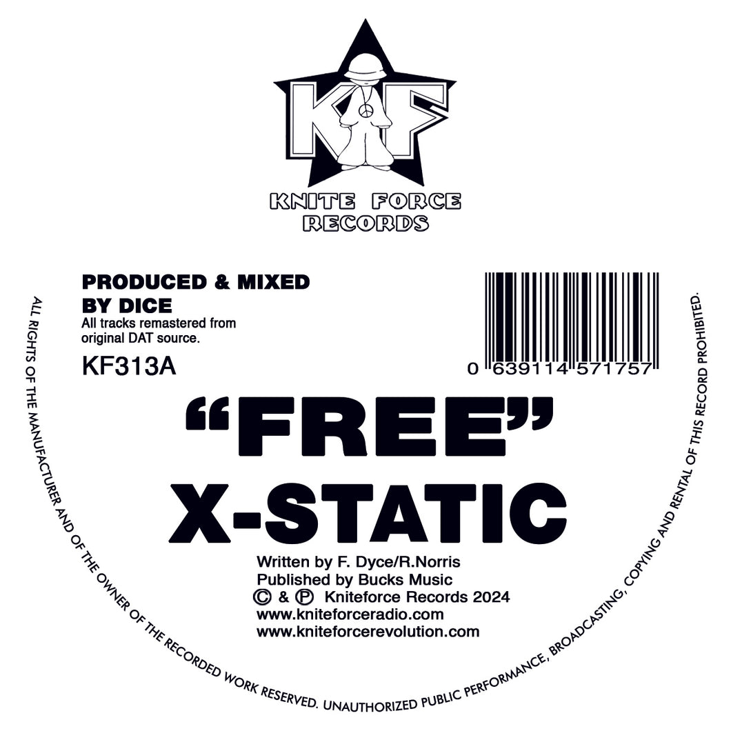 X-Static - Kniteforce Records - Free EP - KF313 - 12