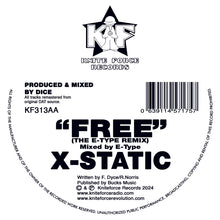 Load image into Gallery viewer, X-Static - Kniteforce Records - Free EP - KF313 - 12&quot;  Vinyl - Breakbeat Hardcore