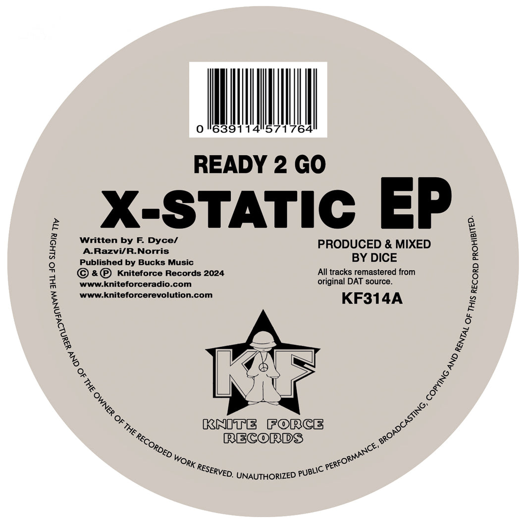 X-Static - Kniteforce Records - The X-Static EP - KF314 - 12