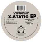 X-Static - Kniteforce Records - The X-Static EP - KF314 - 12"  Vinyl - Breakbeat Hardcore