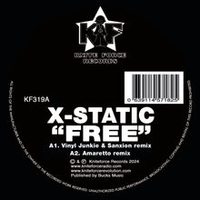 Load image into Gallery viewer, X-Static - Kniteforce Records - Free Remixes EP - KF319 - 12&quot; Black Vinyl