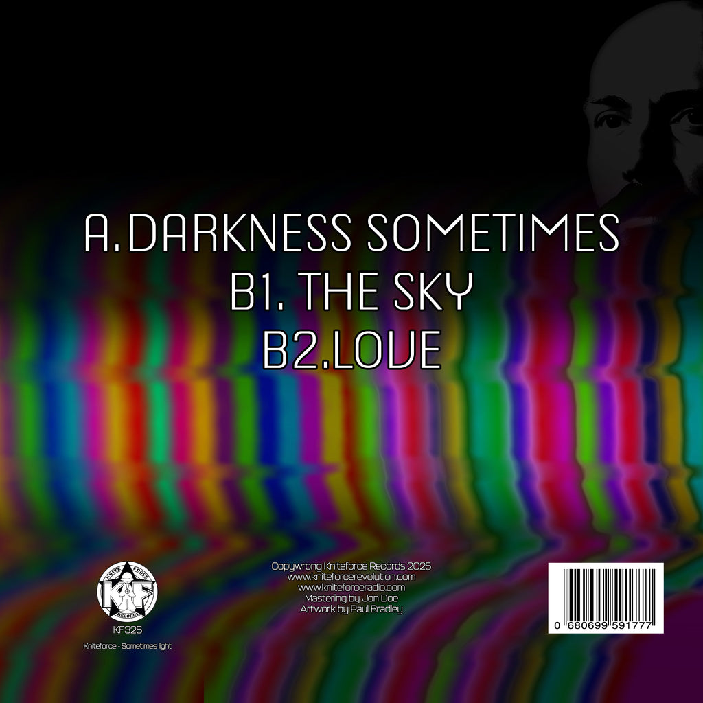 Wislov - Darkness Sometimes - Kniteforce Records - KF325 - Old Skool - 12” Black Vinyl