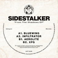 SIDESTALKER - From The Shadows EP - Kniteforce Records - KF326SE - Old Skool - 12