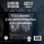 DJ Force & The Evolution - Lost It Remixes EP - Kniteforce Records - KF333 - 12" Black Vinyl