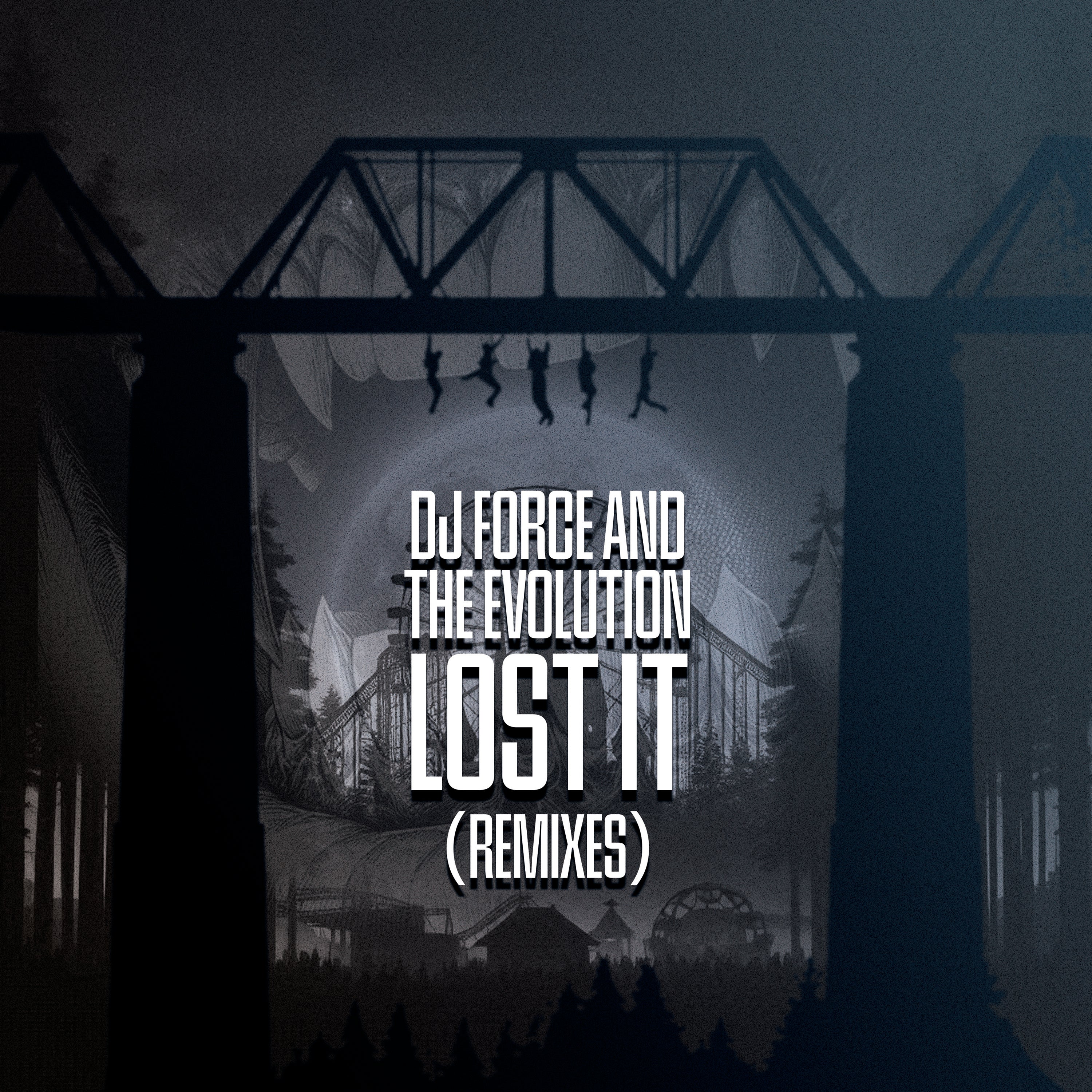 DJ Force & The Evolution - Lost It Remixes EP - Kniteforce Records - KF333 - 12" Black Vinyl