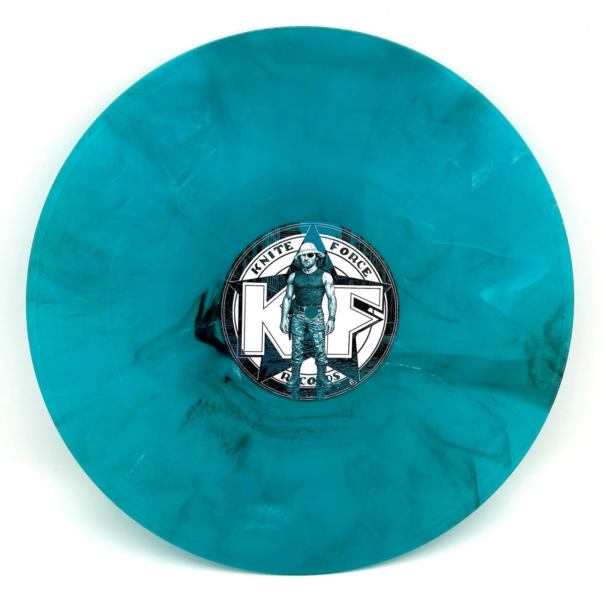 DJ Terrace - Snakes Escape - KF334SE blue and clear smoked vinyl, A side