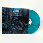 KF334SE sleeve with blue marbled vinyl half out