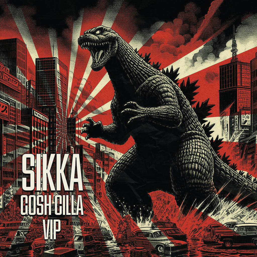 Sikka - Gosh Cilla VIP EP - Kniteforce Records - KF337 - 10" Black Vinyl