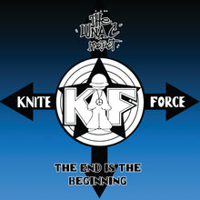 Load image into Gallery viewer, Luna C - The End Is The Beginning - Kniteforce Records - KF339SE - Old Skool - 12" Reverse Cut, Blue Smoked Vinyl Version