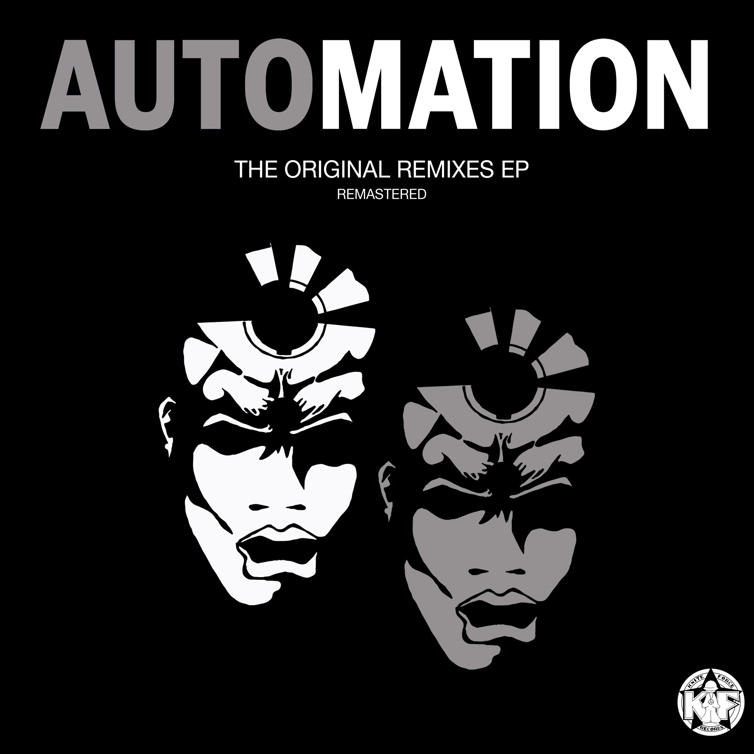 Automation - The Original Remixes EP - Kniteforce Records - KF343 - Rave / Old Skool - 12" Black Vinyl / Printed Spine Sleeve / Printed Inner Sleeve