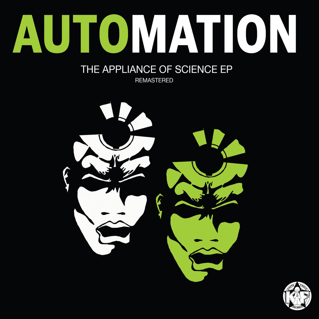 Automation - The Appliance Of Science EP - Kniteforce Records - KF349 - Rave - 12" Black Vinyl / Printed Spine Sleeve / Printed Inner Sleeve