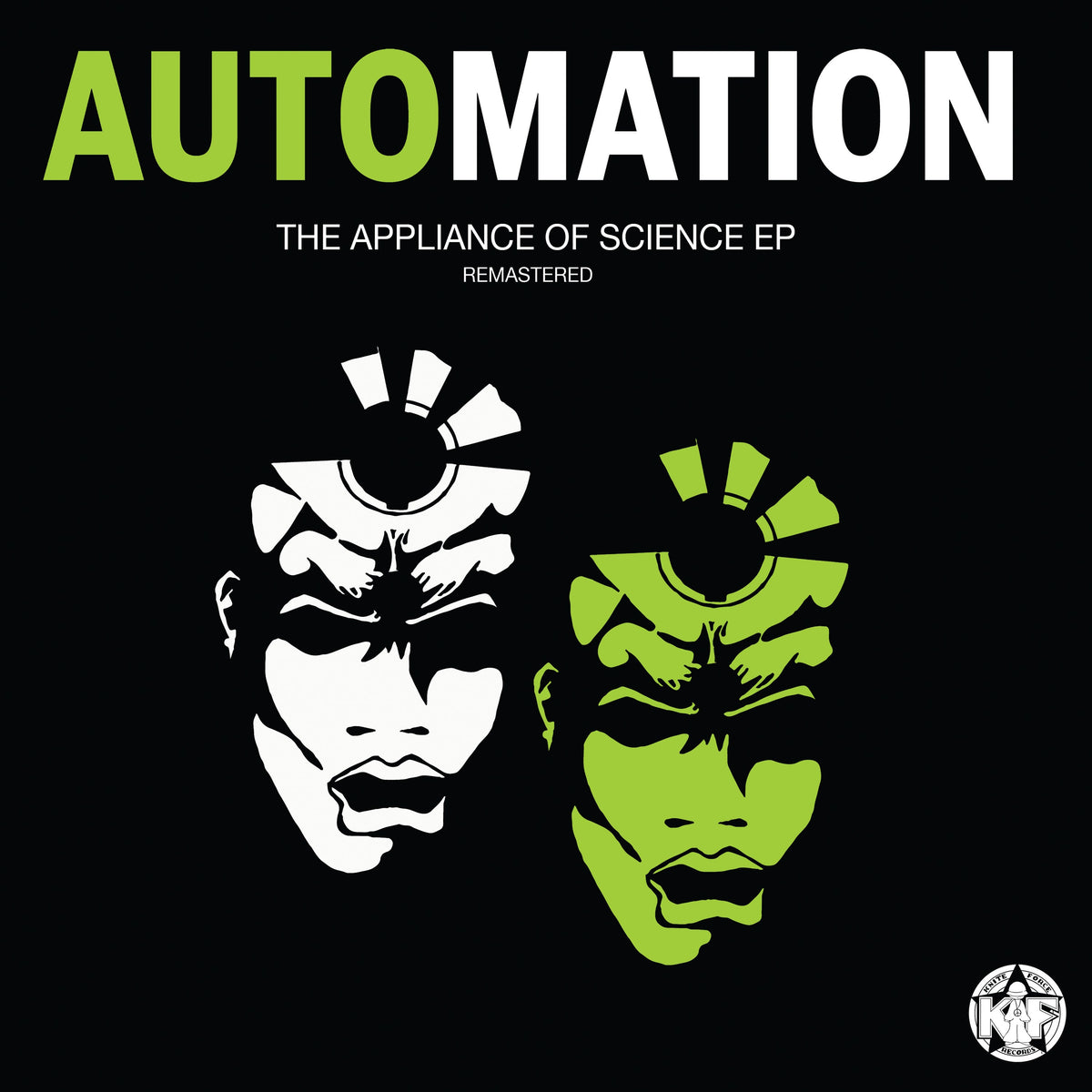 Automation - The Appliance Of Science EP - Kniteforce Records - KF349 - Rave - 12" Black Vinyl / Printed Spine Sleeve / Printed Inner Sleeve