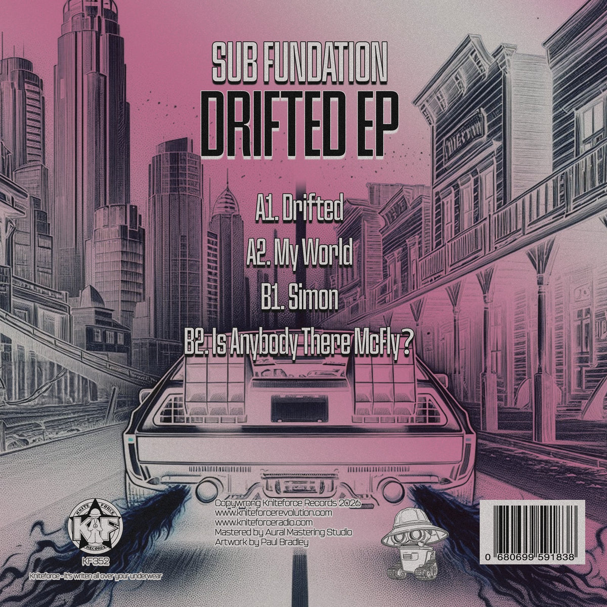 KF352 back sleeve with tracklist
