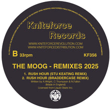 Load image into Gallery viewer, The Moog - Rush Hour - Remixes 2025 EP - Kniteforce Records - KF356 - 12&quot; Black Vinyl