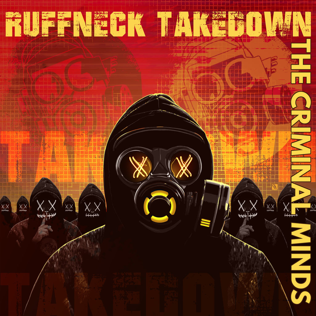 The Criminal Minds - Ruffneck Takedown - Kniteforce Records - KF360 - 3x12" Vinyl - Hardcore
