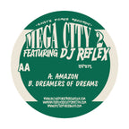 Mega City 2 Featuring DJ Reflex - Amazon EP - Kniteforce Records - KF371 - Old Skool - 12" Black Vinyl