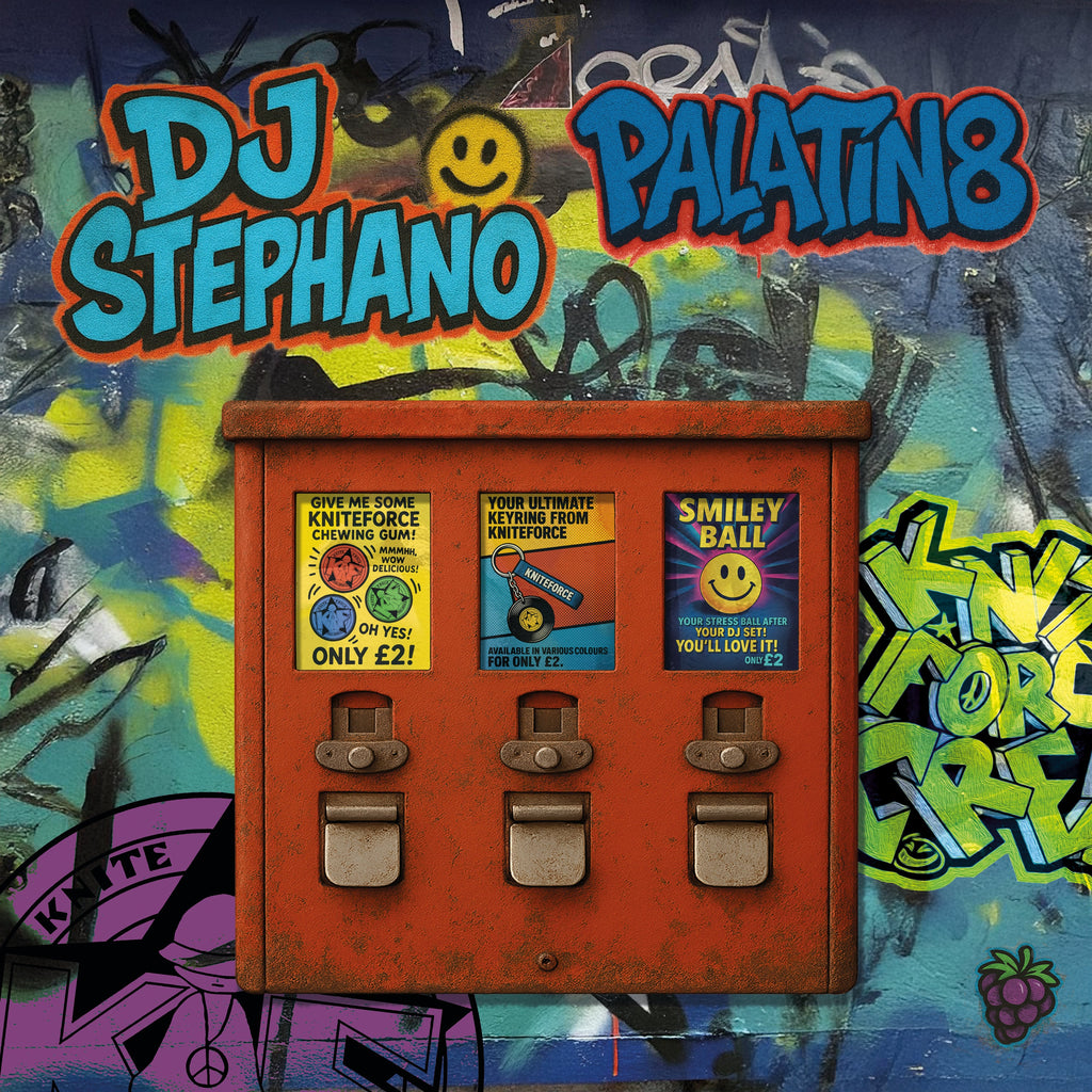 DJ Stephano - Palatin8 EP - Kniteforce Records - KF377 - 12" Black Vinyl