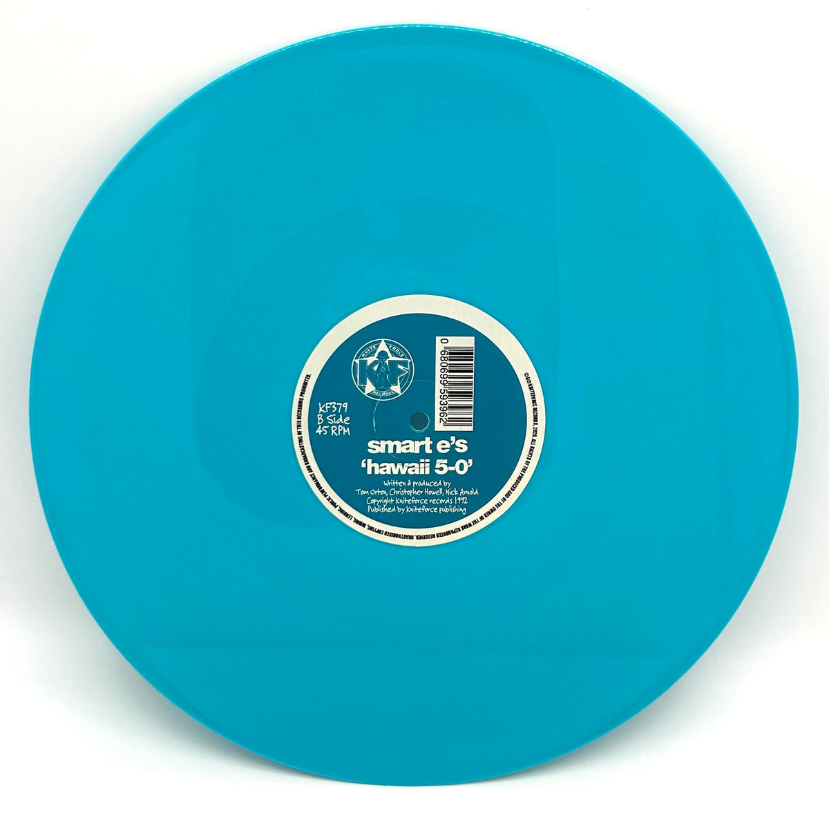 Smart E's - Waynes World / Hawaii 5-0 - KF379SE neon blue vinyl B side