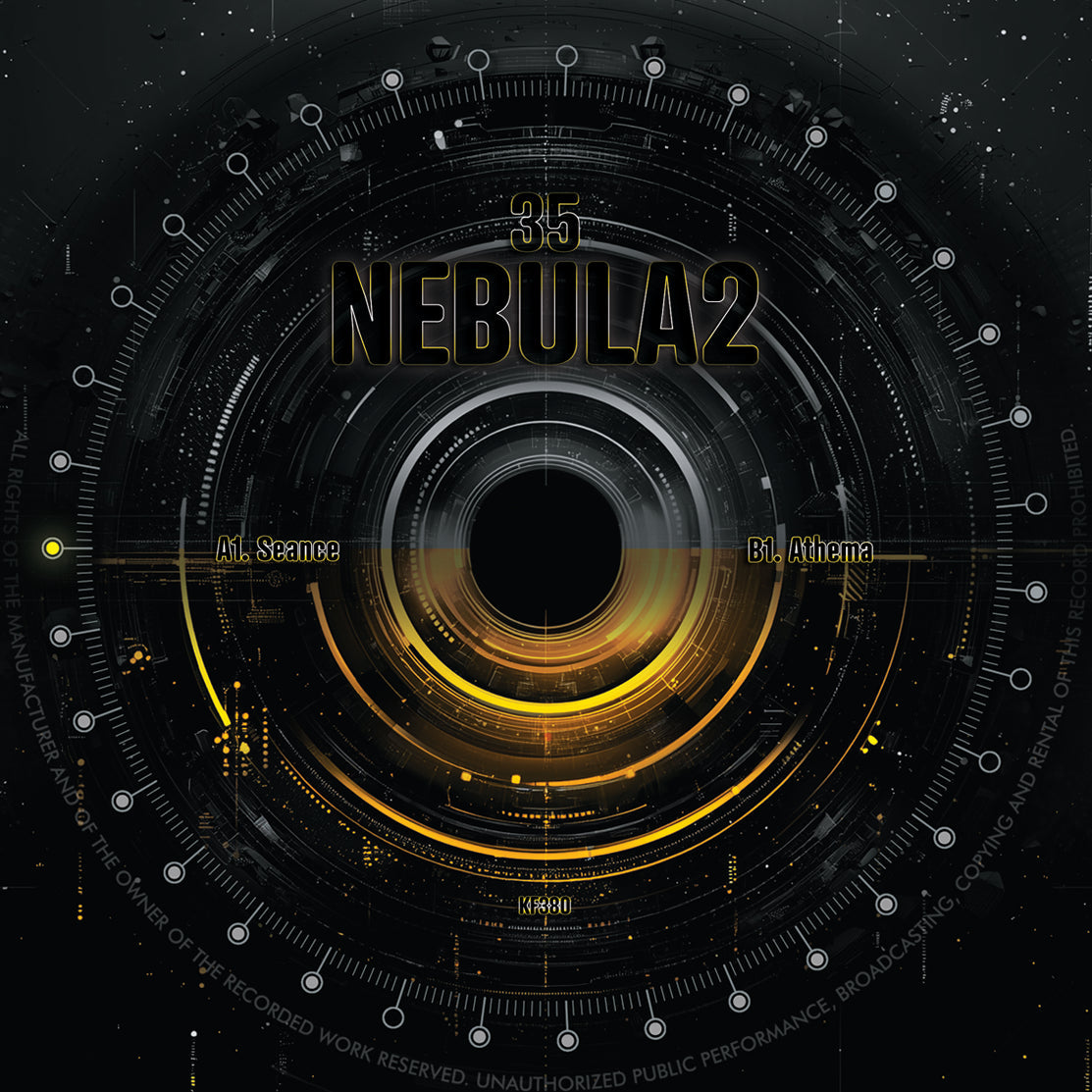 Nebula 2 - Seance / Anthema - Kniteforce Records - KF380 - Old Skool - 12” Black Vinyl