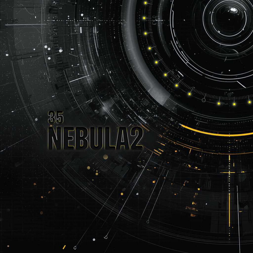 Nebula 2 - Flatliner / C.O.D. Rider - Kniteforce Records - KF384 - Old Skool - 12” Black Vinyl