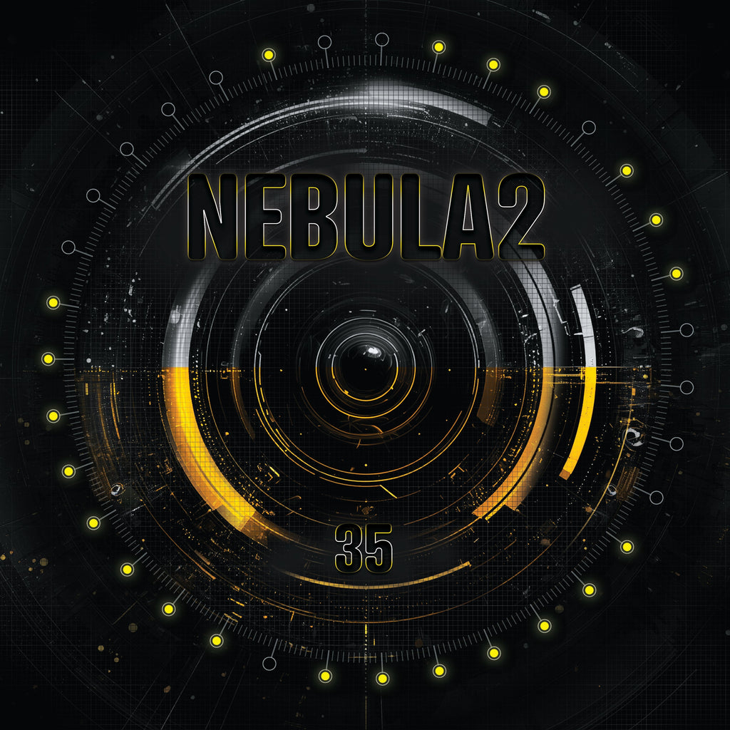 Nebula 2 - Flatliner / C.O.D. Rider - Kniteforce Records - KF384 - Old Skool - 12” Black Vinyl
