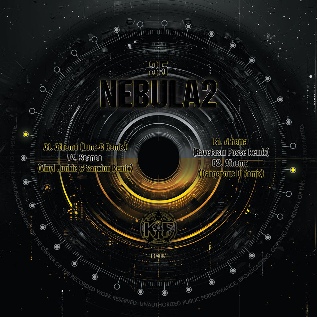 Nebula 2 - New Remixes EP - Kniteforce Records - KF387 - Old Skool - 12” Black Vinyl