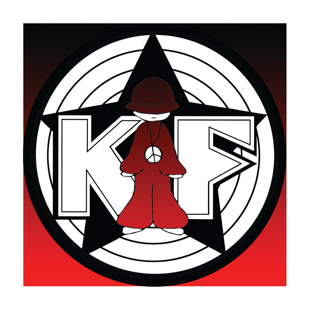 Luna-C - The Lunar Sea - Kniteforce Records - KF391SE - Old Skool - 10" Square Black & Red Vinyl